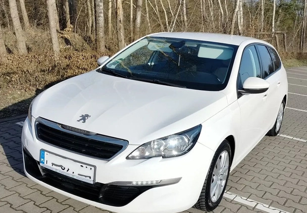 Peugeot 308 cena 31200 przebieg: 262200, rok produkcji 2015 z Piła małe 301